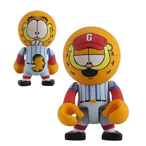 Garfield Baseball Player Garfield Trexi Mini-Figure
